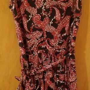 Jones New York Sleeveless Dress with Belt